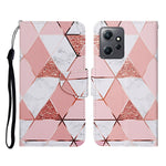 Custodia in pelle con motivo per Xiaomi Redmi Note 12 4G