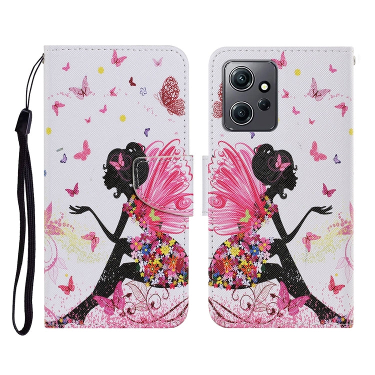 Custodia in pelle con motivo per Xiaomi Redmi Note 12 4G