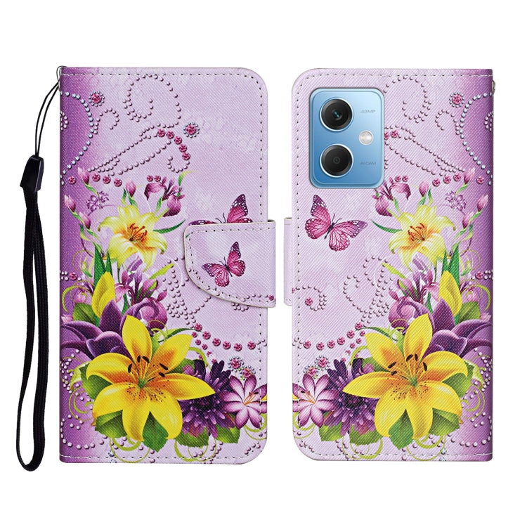 Custodia portafoglio in pelle per Xiaomi Redmi Note 12 5G