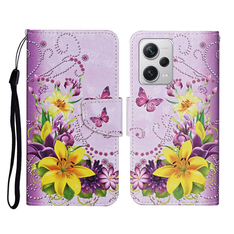 Custodia portafoglio in pelle per Xiaomi Redmi Note 12 Pro 5G
