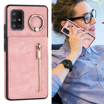 Custodia con anello e slot RFID per Samsung Galaxy A71 5G