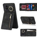 Custodia con anello e slot RFID per Samsung Galaxy A71 5G