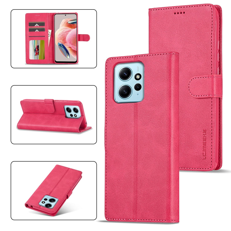 LC.IMEEKE Custodia per cellulare in pelle di vitello, For Xiaomi 13T Pro 5G, For Xiaomi Redmi 12 4G Global, For Xiaomi Redmi Note 12 4G Global, For Xiaomi Redmi A2
