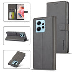 LC.IMEEKE Custodia per cellulare in pelle di vitello, For Xiaomi 13T Pro 5G, For Xiaomi Redmi 12 4G Global, For Xiaomi Redmi Note 12 4G Global, For Xiaomi Redmi A2
