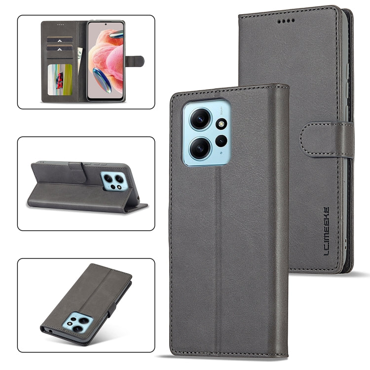 LC.IMEEKE Custodia per cellulare in pelle di vitello, For Xiaomi 13T Pro 5G, For Xiaomi Redmi 12 4G Global, For Xiaomi Redmi Note 12 4G Global, For Xiaomi Redmi A2