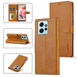 LC.IMEEKE Custodia per cellulare in pelle di vitello, For Xiaomi 13T Pro 5G, For Xiaomi Redmi 12 4G Global, For Xiaomi Redmi Note 12 4G Global, For Xiaomi Redmi A2