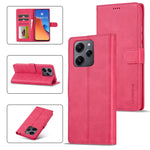 LC.IMEEKE Custodia per cellulare in pelle di vitello, For Xiaomi 13T Pro 5G, For Xiaomi Redmi 12 4G Global, For Xiaomi Redmi Note 12 4G Global, For Xiaomi Redmi A2