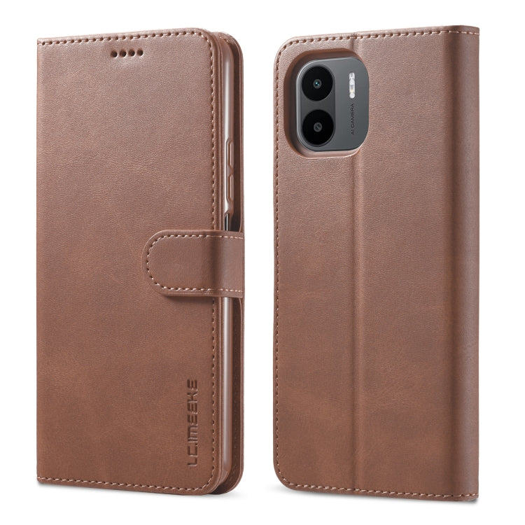 LC.IMEEKE Custodia per cellulare in pelle di vitello, For Xiaomi 13T Pro 5G, For Xiaomi Redmi 12 4G Global, For Xiaomi Redmi Note 12 4G Global, For Xiaomi Redmi A2