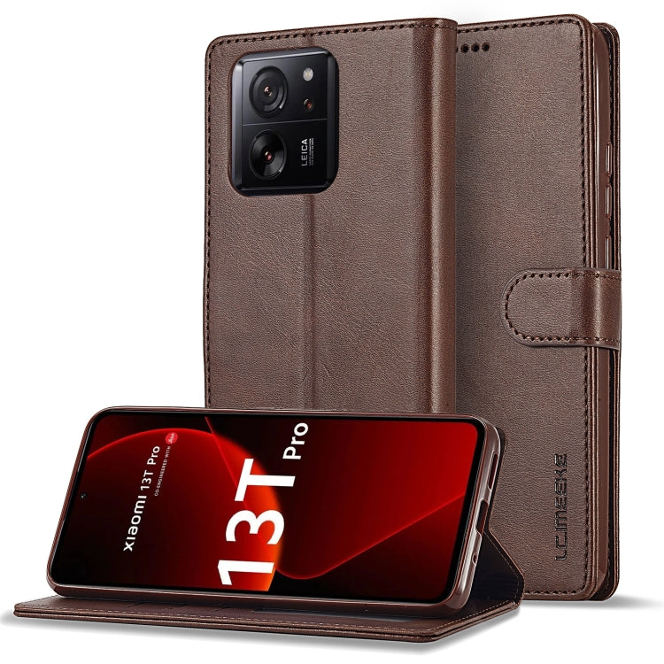 LC.IMEEKE Custodia per cellulare in pelle di vitello, For Xiaomi 13T Pro 5G, For Xiaomi Redmi 12 4G Global, For Xiaomi Redmi Note 12 4G Global, For Xiaomi Redmi A2