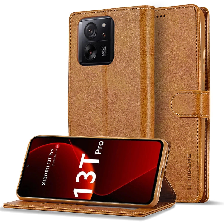 LC.IMEEKE Custodia per cellulare in pelle di vitello, For Xiaomi 13T Pro 5G, For Xiaomi Redmi 12 4G Global, For Xiaomi Redmi Note 12 4G Global, For Xiaomi Redmi A2