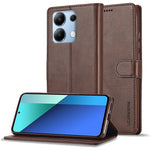 LC.IMEEKE Custodia per cellulare in pelle di vitello, For Xiaomi Redmi A3, For Xiaomi Redmi Note 13 Pro 4G, For Xiaomi Redmi Note 13 4G, For Xiaomi Redmi 13C 4G/5G/Poco C65