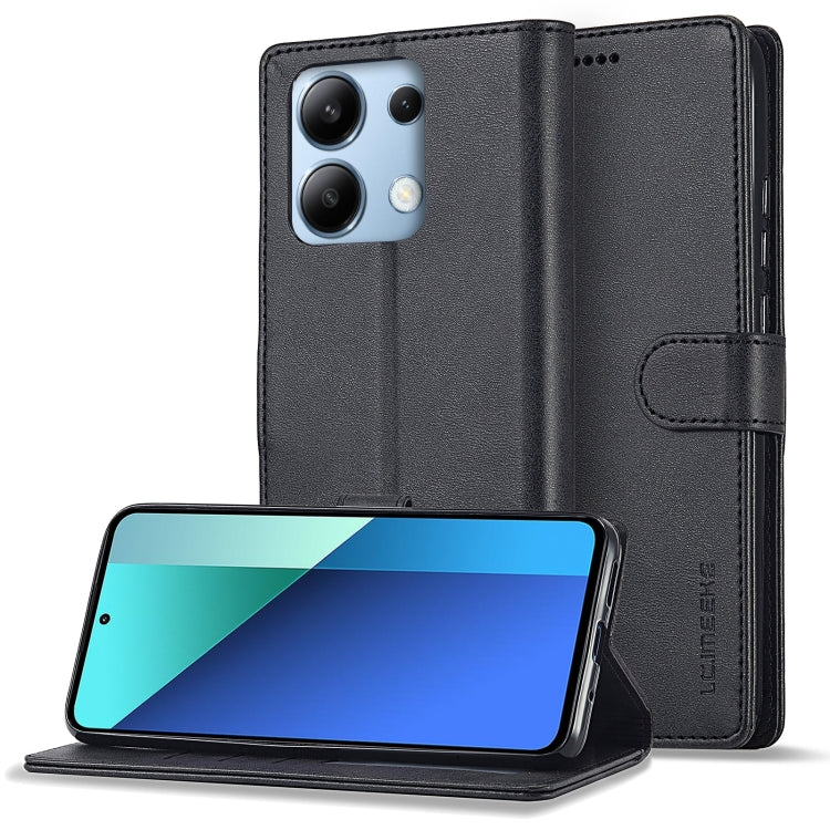 LC.IMEEKE Custodia per cellulare in pelle di vitello, For Xiaomi Redmi A3, For Xiaomi Redmi Note 13 Pro 4G, For Xiaomi Redmi Note 13 4G, For Xiaomi Redmi 13C 4G/5G/Poco C65