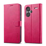 LC.IMEEKE Custodia per cellulare in pelle di vitello, For Xiaomi Poco X6 Pro, For Xiaomi Redmi Note 13 5G, For Xiaomi Redmi Note 13 Pro+, For Xiaomi Redmi Note 13 Pro 5G