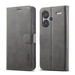 LC.IMEEKE Custodia per cellulare in pelle di vitello, For Xiaomi Poco X6 Pro, For Xiaomi Redmi Note 13 5G, For Xiaomi Redmi Note 13 Pro+, For Xiaomi Redmi Note 13 Pro 5G