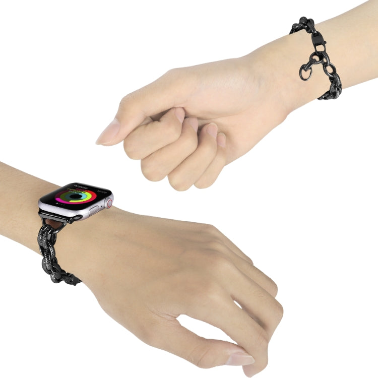Cinturino metallo con catena per Apple Watch Ultra e Series