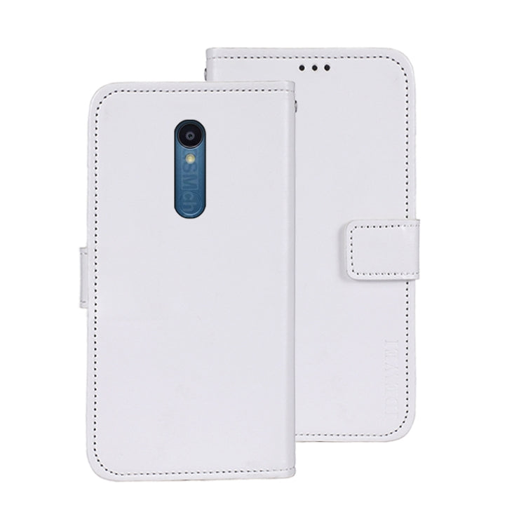 idewei Custodia per telefono in pelle con texture Crazy Horse con supporto, For Sharp Rouvo V, For Ulefone Note 14, For Xiaomi Poco C55/Redmi 12C/Redmi 11A