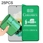 Pellicola ceramica a colla a schermo intero 25 pezzi 9D, For Huawei P60 / P60 Pro / P60 Art (25 PCS)