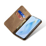 Custodia per telefono in pelle con texture denim, For Honor Magic5, For Honor Magic5 Pro, For Huawei P60/P60 Pro