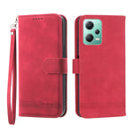 Custodia portafoglio in TPU e pelle PU per Redmi Note 12 4G