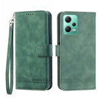 Custodia portafoglio in TPU e pelle PU per Redmi Note 12 4G