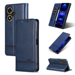 AZNS Custodia per telefono in pelle a conchiglia con struttura in vitello magnetico, For Honor 200, For Honor 200 Pro, For Honor Play 50/Play 50m 5G, For Honor 200 Lite Global