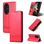 AZNS Custodia per telefono in pelle a conchiglia con struttura in vitello magnetico, For Honor 200, For Honor 200 Pro, For Honor Play 50/Play 50m 5G, For Honor 200 Lite Global