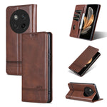 AZNS Custodia per telefono in pelle a conchiglia con struttura in vitello magnetico, For Honor 300, For Honor Magic7 Pro, For Honor Magic7, For Honor X60 Pro