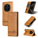 AZNS Custodia per telefono in pelle a conchiglia con struttura in vitello magnetico, For Honor 300, For Honor Magic7 Pro, For Honor Magic7, For Honor X60 Pro