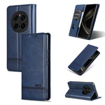 AZNS Custodia per telefono in pelle a conchiglia con struttura in vitello magnetico, For Honor 300, For Honor Magic7 Pro, For Honor Magic7, For Honor X60 Pro