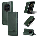 AZNS Custodia per telefono in pelle a conchiglia con struttura in vitello magnetico, For Honor 300, For Honor Magic7 Pro, For Honor Magic7, For Honor X60 Pro