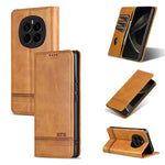 AZNS Custodia per telefono in pelle a conchiglia con struttura in vitello magnetico, For Honor 300, For Honor Magic7 Pro, For Honor Magic7, For Honor X60 Pro
