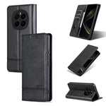 AZNS Custodia per telefono in pelle a conchiglia con struttura in vitello magnetico, For Honor 300, For Honor Magic7 Pro, For Honor Magic7, For Honor X60 Pro