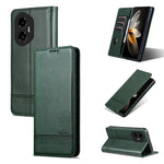AZNS Custodia per telefono in pelle a conchiglia con struttura in vitello magnetico, For Honor 300, For Honor Magic7 Pro, For Honor Magic7, For Honor X60 Pro