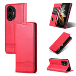 AZNS Custodia per telefono in pelle a conchiglia con struttura in vitello magnetico, For Honor 300, For Honor Magic7 Pro, For Honor Magic7, For Honor X60 Pro