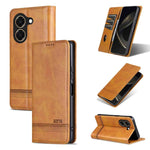 AZNS Custodia per telefono in pelle a conchiglia con struttura in vitello magnetico, For Honor X80 Pro Max 5G, For Honor Play 80 Plus 5G, For Honor 600 Pro Global, For Honor 600 Global