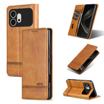 AZNS Custodia per telefono in pelle a conchiglia con struttura in vitello magnetico, For Honor X80 Pro Max 5G, For Honor Play 80 Plus 5G, For Honor 600 Pro Global, For Honor 600 Global