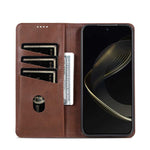 AZNS Custodia per telefono in pelle a conchiglia con struttura in vitello magnetico, For Honor X80 Pro Max 5G, For Honor Play 80 Plus 5G, For Honor 600 Pro Global, For Honor 600 Global