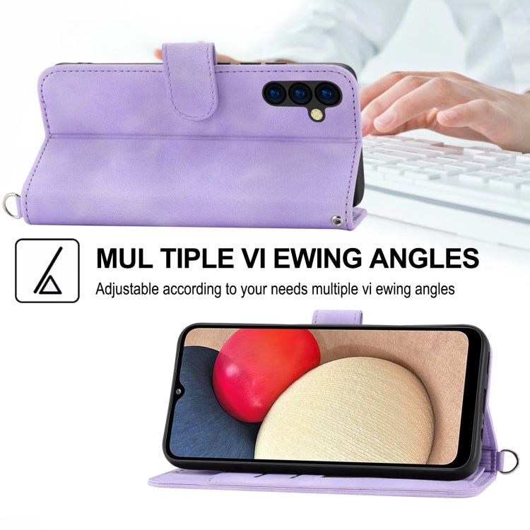 Custodia portafoglio in pelle per Samsung Galaxy A24 4G