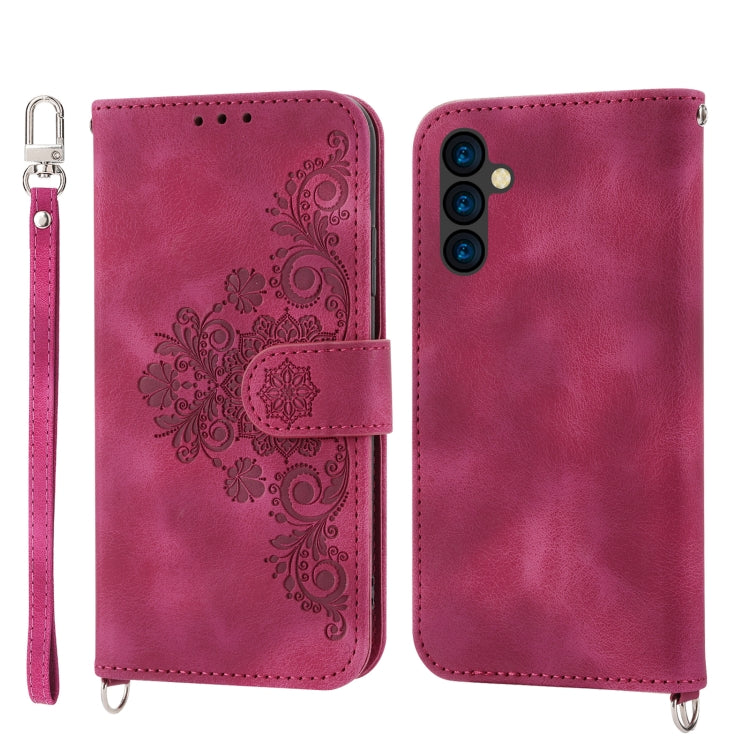 Custodia portafoglio in pelle per Samsung Galaxy A24 4G