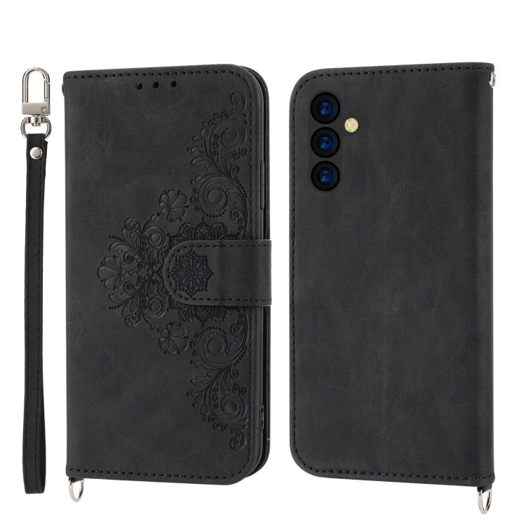 Custodia portafoglio in pelle per Samsung Galaxy A24 4G