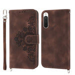 Custodia portafoglio in pelle per Samsung Galaxy A24 4G