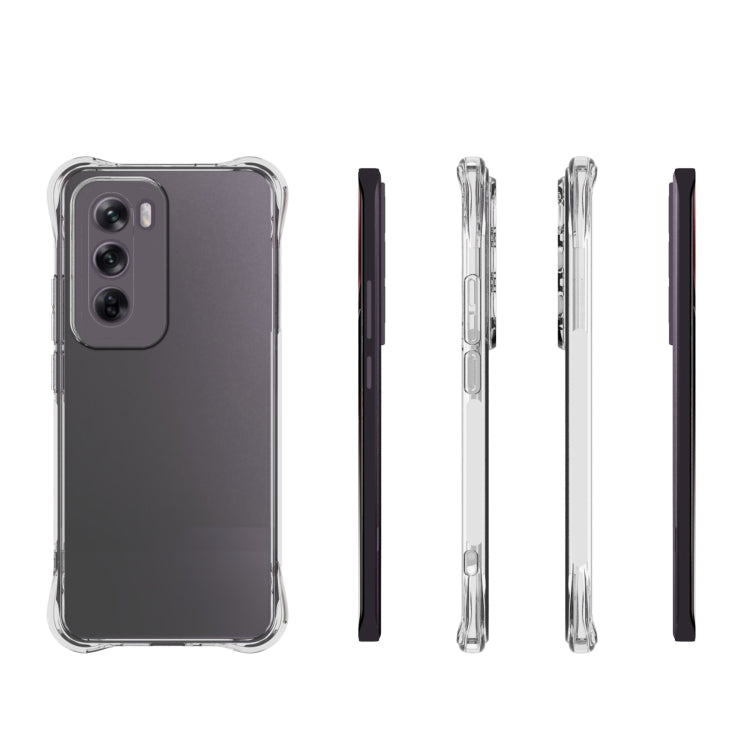 Custodia per telefono in TPU ispessimento antiscivolo antiurto, For OPPO Reno12 5G Global, For OPPO A60 4G, For OPPO A3 Pro 5G Global, For OPPO Reno11 F 5G Global, For OPPO Reno10 / 10 Pro Global, For OPPO A78 4G, For OPPO Find X8 Pro 5G               ...