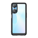 Custodia per telefono in acrilico + TPU serie colorata, For OPPO A58 5G, For OPPO A58x, For OPPO A78