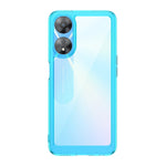 Custodia per telefono in acrilico + TPU serie colorata, For OPPO A58 5G, For OPPO A58x, For OPPO A78