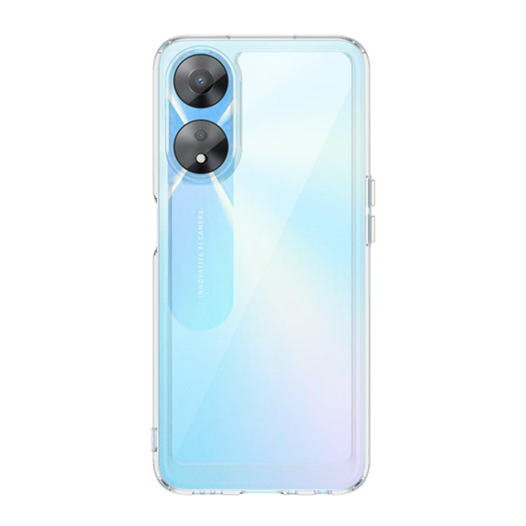 Custodia per telefono in acrilico + TPU serie colorata, For OPPO A58 5G, For OPPO A58x, For OPPO A78