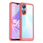 Custodia per telefono in acrilico + TPU serie colorata, For OPPO A58 5G, For OPPO A58x, For OPPO A78