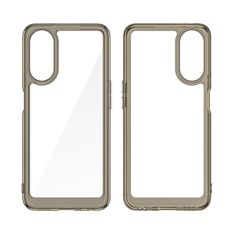 Custodia per telefono in acrilico + TPU serie colorata, For OPPO A58 5G, For OPPO A58x, For OPPO A78