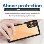 Custodia per telefono in acrilico + TPU serie colorata, For OPPO Reno8 T 4G