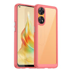 Custodia per telefono in acrilico + TPU serie colorata, For OPPO Reno8 T 4G