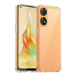 Custodia per telefono in acrilico + TPU serie colorata, For OPPO Reno8 T 4G